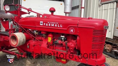 Case IH Farmall H scheda tecnica e recensioni