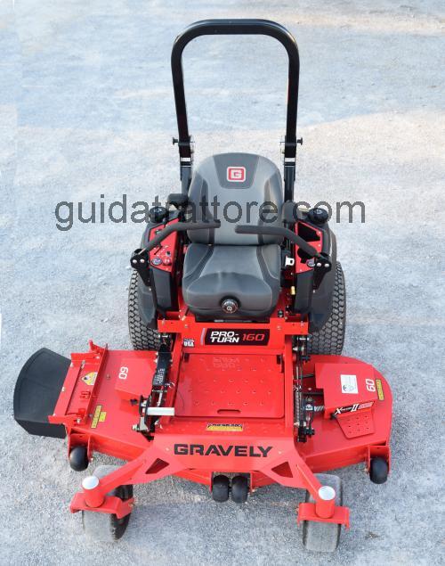Gravely Pro-Turn 160 scheda tecnica e recensioni
