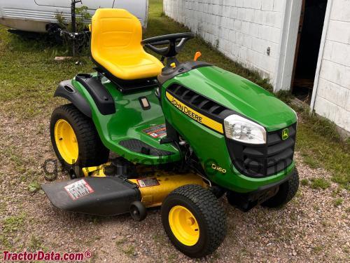 John Deere D160 scheda tecnica 