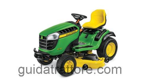 John Deere E170 recensioni e scheda tecnica