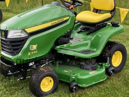 John Deere X330 recensioni e scheda tecnica