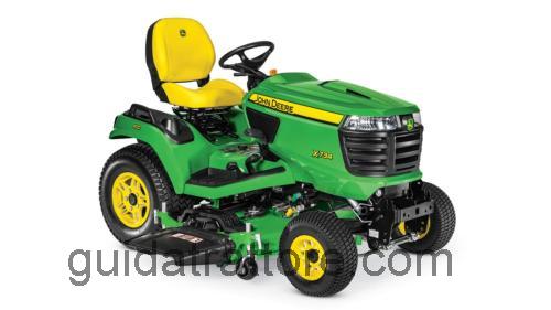 John Deere X734 scheda tecnica e recensioni