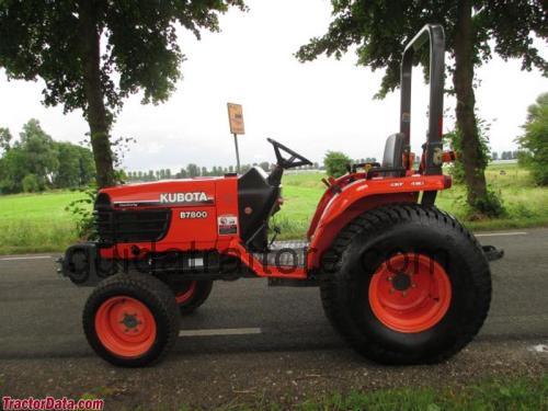 Kubota B7800 recensioni e scheda tecnica