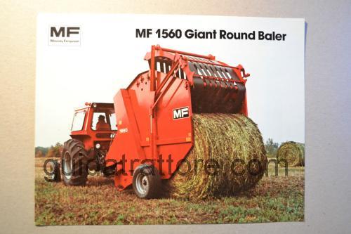 Massey Ferguson 1560 recensioni e scheda tecnica