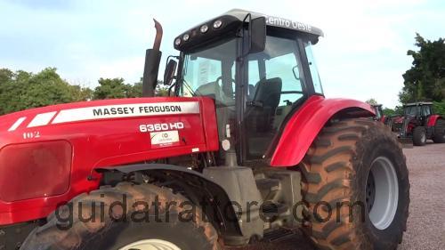 Massey Ferguson 6360 scheda tecnica e recensioni