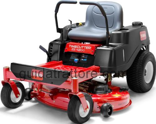 Toro TimeCutter ZS4200 scheda tecnica e recensioni